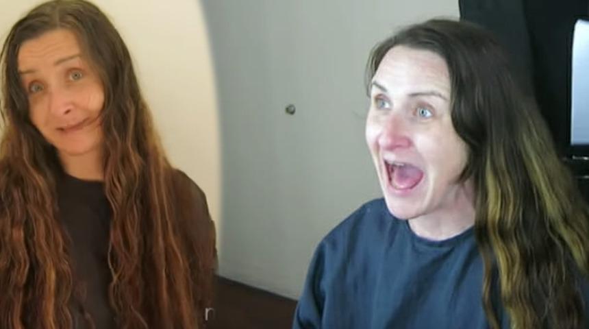 Yıllar sonra saçlarını kestirdi kendisini tanıyamadı