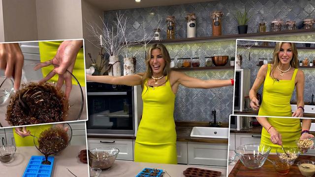 Çağla Şıkel'in viral olan çikolata tarifi: 20 dakikada pişirmeden hazır!