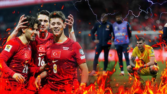A Milli Takıma övgüler! 20 milyonluk ülkede herkes onu konuşuyor: Romanya'ya semalarına karanlık çöktü