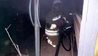 Antakya&rsquo;da iş yeri alevlere teslim oldu