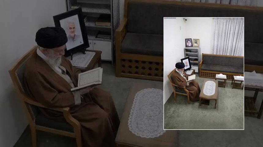 Suikasta kurban gitmişti: İran Hamaney'in son g&ouml;r&uuml;nt&uuml;s&uuml;n&uuml; paylaştı! Yalnızca 23 dakika &ouml;nce...