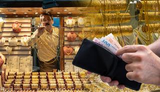 Gram altın soran elinde &ccedil;eyrekle &ccedil;ıkıyor