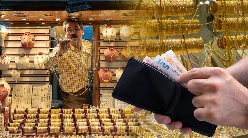 Kuyumcuya gram soran elinde &ccedil;eyrekle &ccedil;ıkıyor! Altınsız kalmak istemeyen &ccedil;areyi b&ouml;yle buldu: "Makas a&ccedil;ıldı"