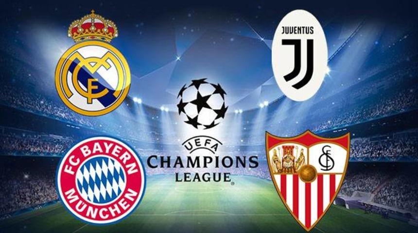 Real Madrid - Juventus ve Bayern Münih - Sevilla maçları saat kaçta, hangi kanalda? (Şifresiz veren kanallar)