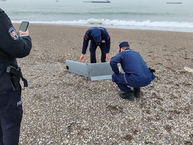 Sakarya da İHA par&ccedil;aları bulundu 1