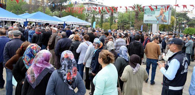 Efeler diyarında hamsi şenliği