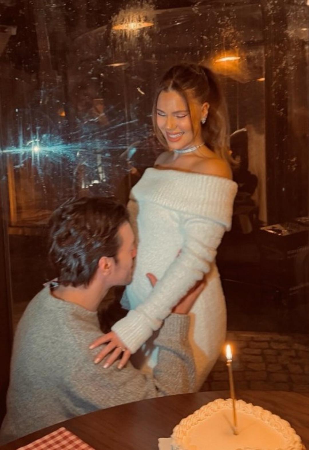 Feyyaz Şerifoğlu ve Merve Din&ccedil;kol un bebeğinin cinsiyeti belli oldu! 2