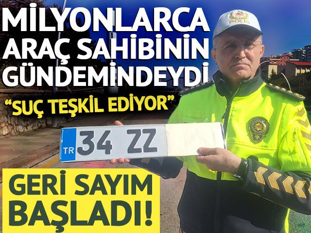 APP plaka i&ccedil;in geri sayım başladı