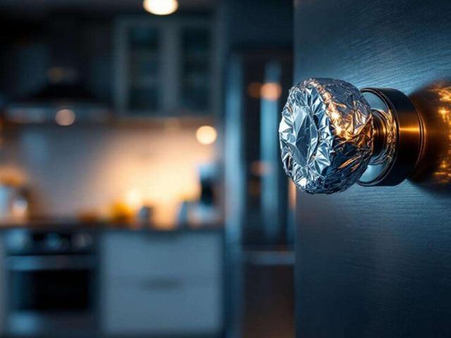 Kapı kollarına folyo sarmanın nedeni ortaya &ccedil;ıktı!