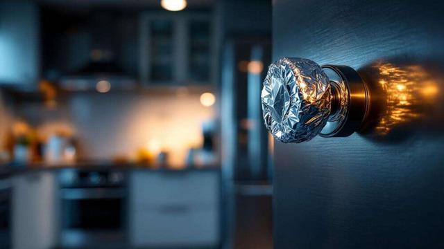 Evlerde yeni alışkanlık: Kapı kollarına folyo sarmanın nedeni ortaya çıktı!