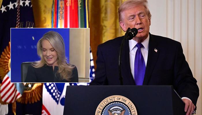 Trump'tan canlı yayında sunucuya şaşkına &ccedil;eviren yanıt: "Daha da g&uuml;zelleşmişsin"