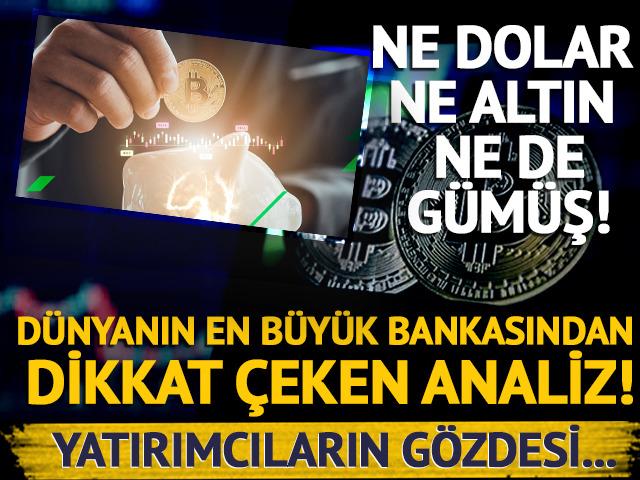 JP Morgan'dan dikkat &ccedil;eken analiz! Altın ve g&uuml;m&uuml;şe g&ouml;re yatırımcıların g&ouml;zdesi...
