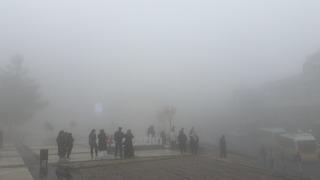 Mardin'de yoğun sis! Görüş mesafesi 15 metreye kadar düştü