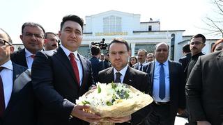 Adalet Bakanı Akın Gürlek‘ten Düzce‘ye ziyaret! Adliyede Başsavcı Yasin Emre karşıladı