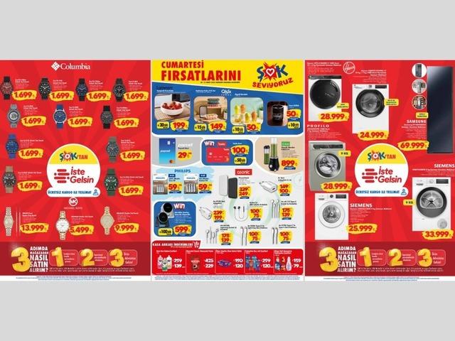 ŞOK'a Columbia saat modelleri geliyor! 28 Mart 2026 ŞOK akt&uuml;el katalog yayınlandı!