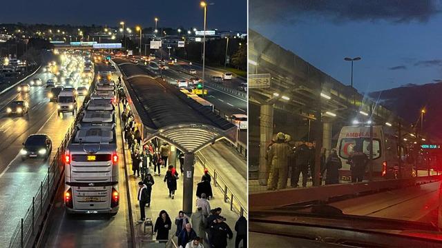Bahçelievler’de metrobüs ayağının üstünden geçen kadın yaralandı