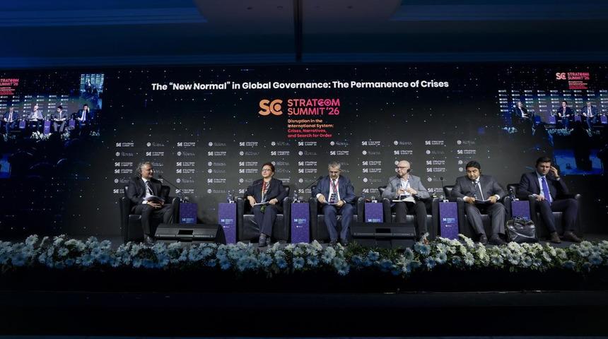 STRATCOM Zirvesi'nde 'K&uuml;resel Y&ouml;netişimde Yeni Normal: Krizlerin S&uuml;rekliliği' paneli d&uuml;zenlendi