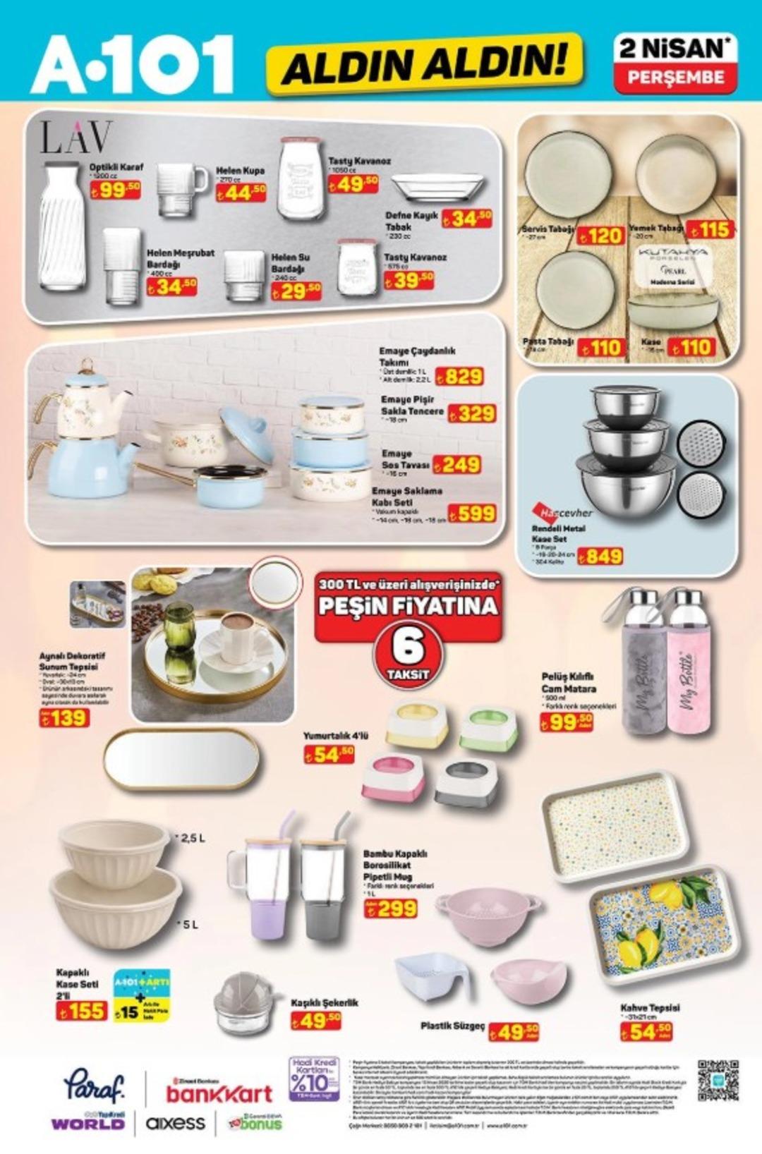 A101 e elektrikli kamyonet geliyor! 2 Nisan 2026 A101 katalog yayınlandı! 11