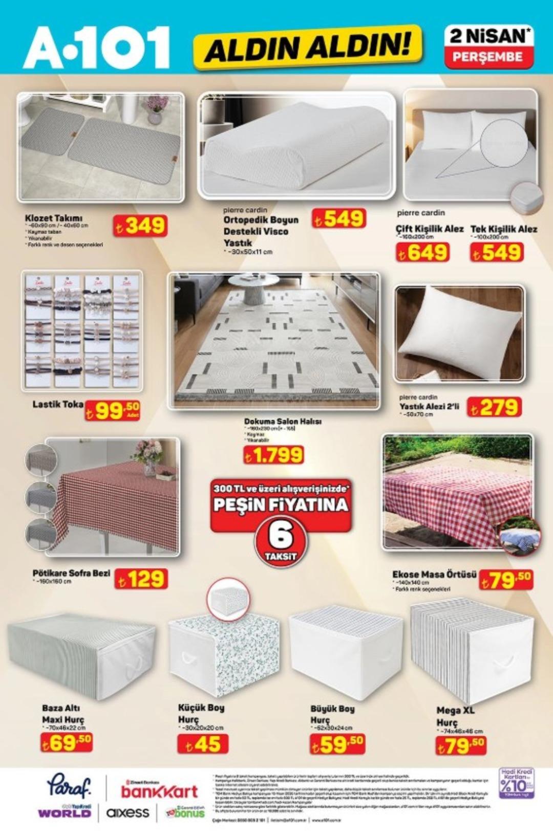 A101 e elektrikli kamyonet geliyor! 2 Nisan 2026 A101 katalog yayınlandı! 17