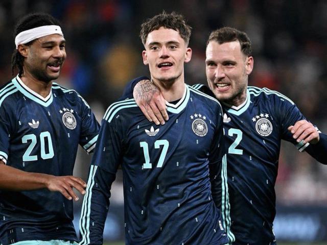 7 goll&uuml; ma&ccedil;ta kazanan Almanya! Leroy Sane de forma giydi