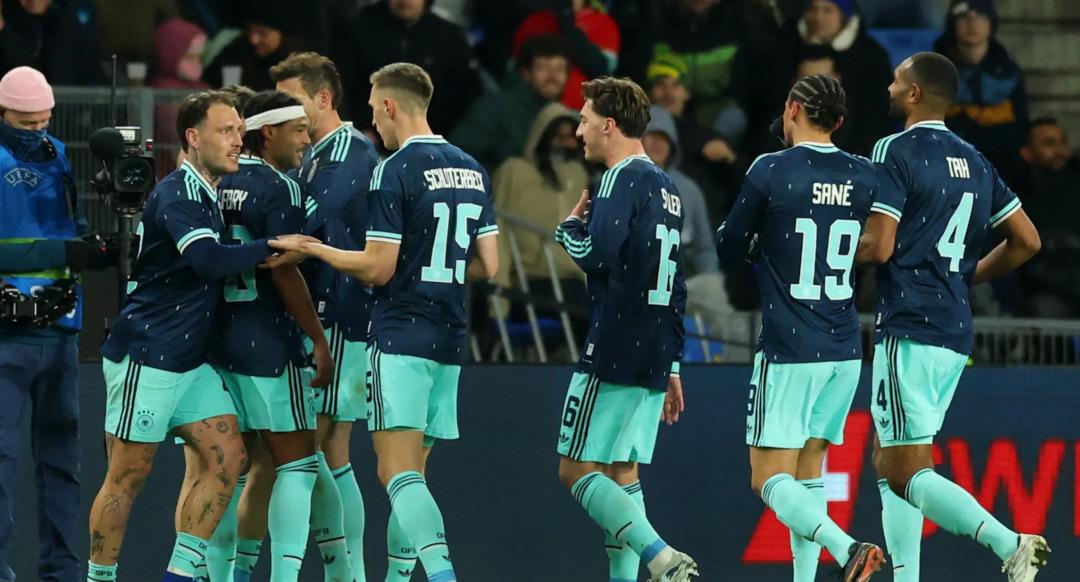 7 gollü maçta kazanan Almanya! Leroy Sane de forma giydi 1