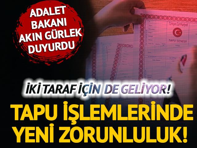 Tapuda 30 milyon lira &uuml;st&uuml; işlemde dikkat! 