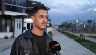 Arnavutk&ouml;y&rsquo;de kamyonun &ccedil;arptığı ara&ccedil; sahibi faciayı kıl payı atlattı