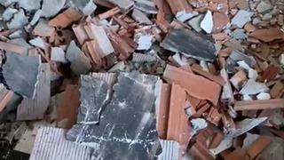 İstanbul Güngören’de yıkım sırasında hasar gören 6 katlı bina tahliye edildi