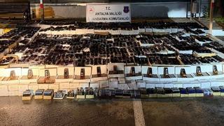 Antalya'da kaçakçılık operasyonunda 1 kişi yakalandı