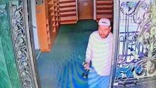 Oltalı hırsız camiden mikrofon çaldı