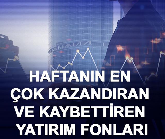 Haftanın en çok kazandıran ve kaybettiren yatırım fonları (23-27 Mart 2026)