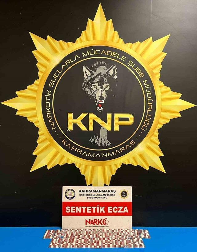 Kahramanmaraş&rsquo;ta narkotik operasyonu: 3 tutuklama 1