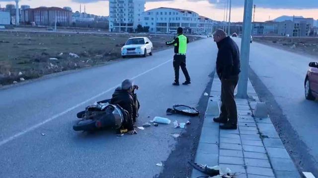 Karaman’da elektrikli bisiklet sürücüsü yaptığı kazada yaralandı 1