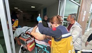 &Ouml;nce boşanma aşamasında olduğu eşini, sonra kendisini bı&ccedil;akladı