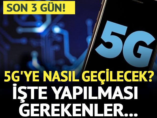 Telefonlarda 5G'yi kullanabilmek i&ccedil;in şebeke ayarı gerekiyor!