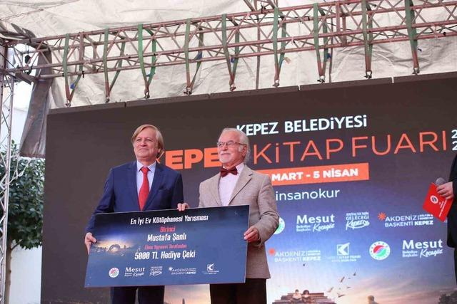 Antalya’nın en iyi ev kütüphaneleri ödüllendirildi 3