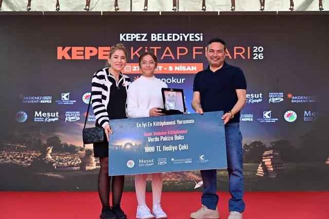 Antalya’nın en iyi ev kütüphaneleri ödüllendirildi 1