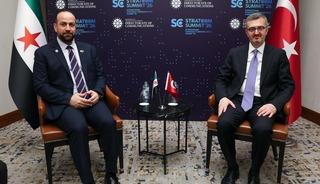 İletişim Başkanı Duran, Suriye Enformasyon Bakanı el-Mustafa ile g&ouml;r&uuml;şt&uuml;