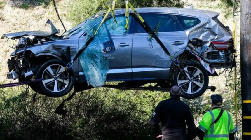 D&uuml;nyaca &uuml;nl&uuml; sporcu Tiger Woods kaza yaptı, tutuklandı! İşte sebebi