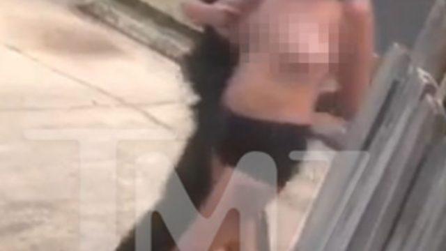 Kimseyi umursamadan sokak ortasında ilişkiye girdi!