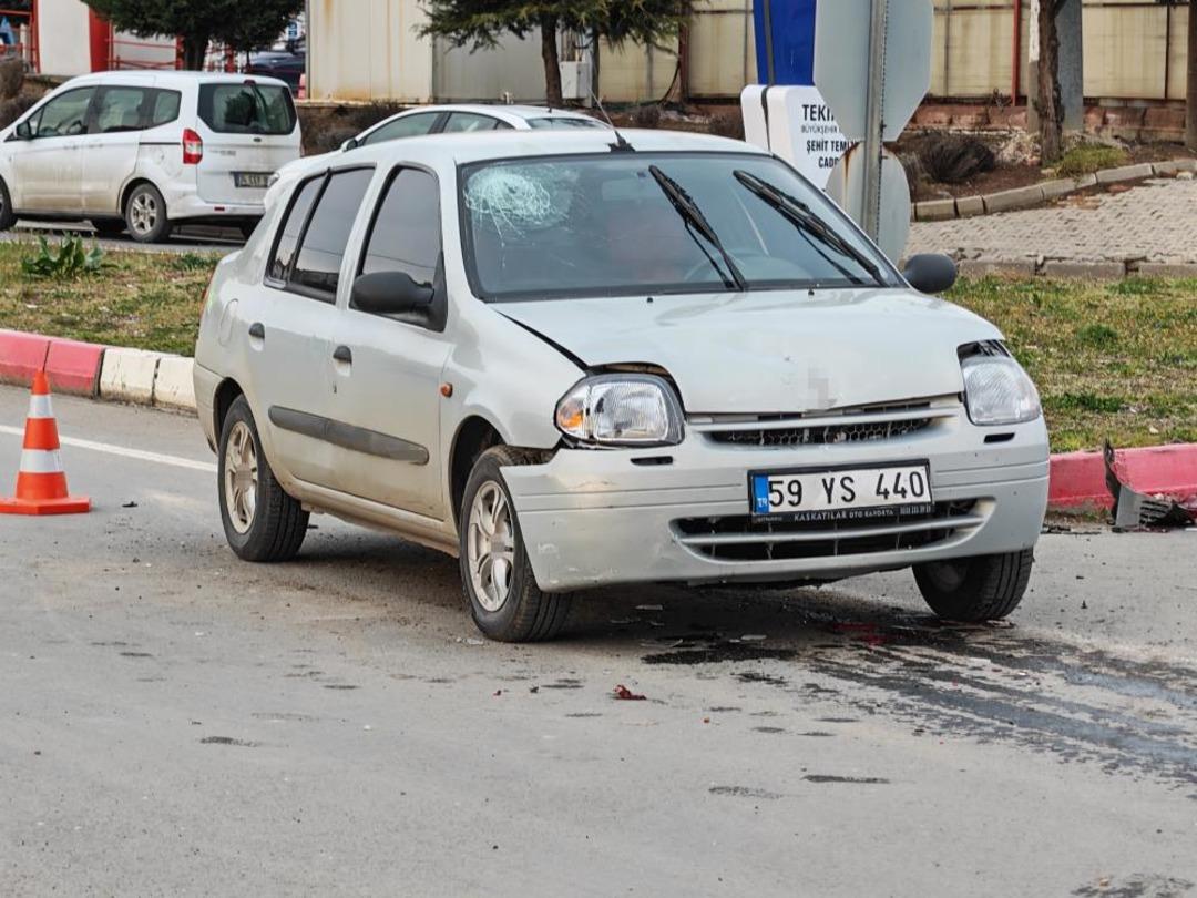 Tekirdağ&rsquo;da trafik kazası: 2 si &ccedil;ocuk 5 yaralı 2
