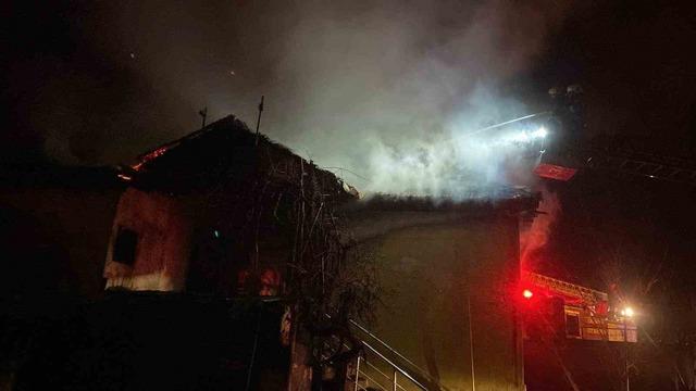 Erzincan’da korkutan yangın