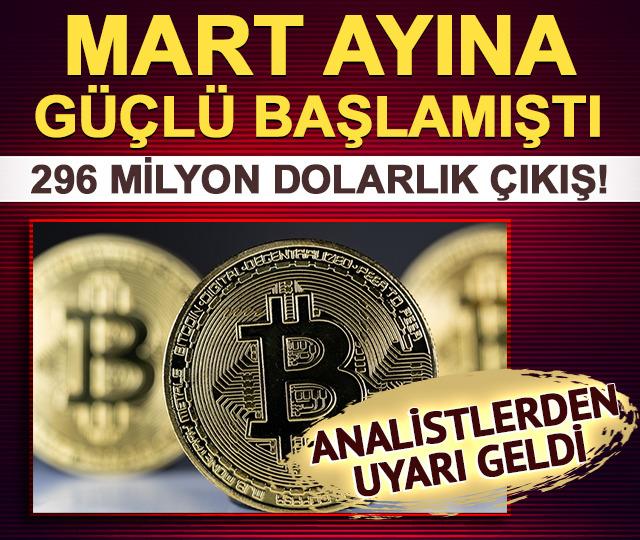 Mart ayına güçlü başlayan Bitcoin tepetaklak oldu! Analistlerden uyarı