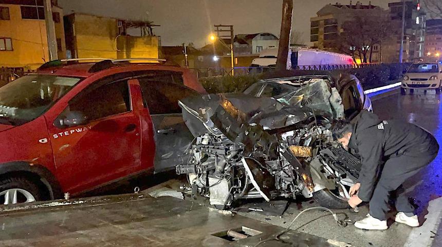 Bursa'da zincirleme trafik kazası: 3 yaralı