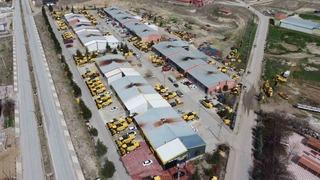 Sarı devler bakıma alındı: Yoğun mesai başladı