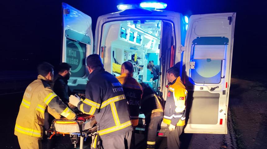 Mardin'de otomobil devrildi! 1 kişi hayatını kaybetti, 3 kişi yaralandı