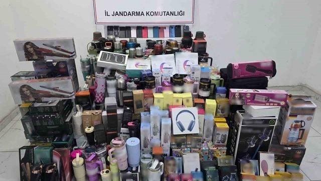 Gaziantep’te 3 milyon TL değerinde kaçak malzeme ele geçirildi