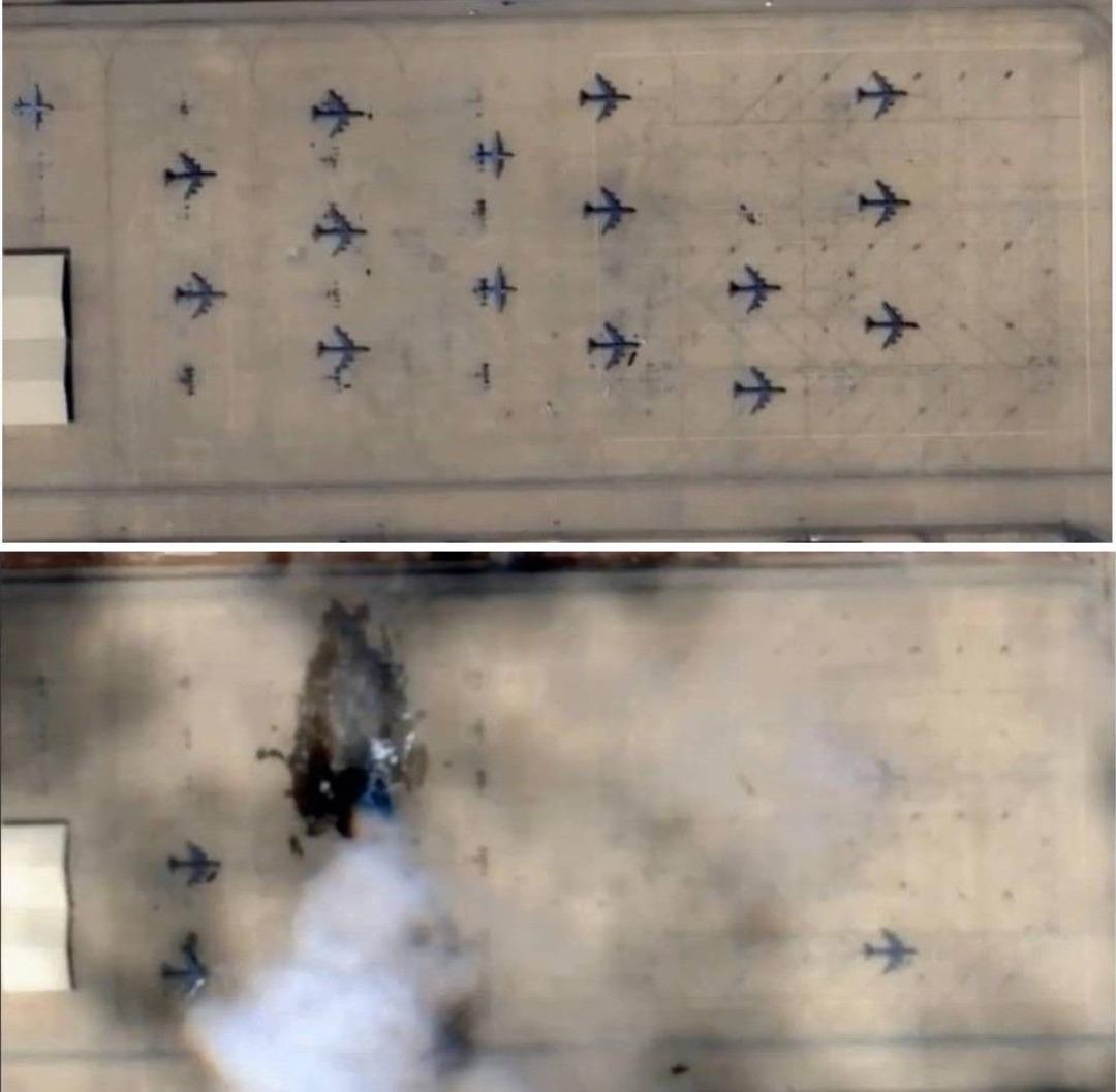 İran dan ağır darbe! ABD nin havadaki gözü parçalara ayrıldı 1