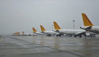 Pegasus ve AJet duyurdu! &Ccedil;ok sayıda sefer iptal edildi