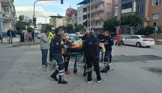 Otomobil ile motosiklet &ccedil;arpıştı: 2 yaralı